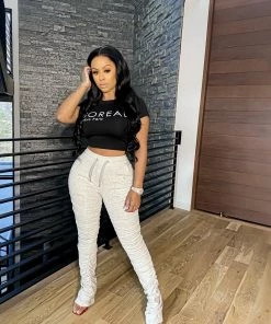 SHOP SO REAL Bottoms Stacked Sweats