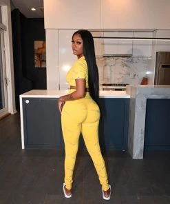 SHOP SO REAL Sets Women Solitaire Stones Pants