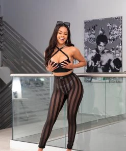 GSUWOO Sabrina Set Black Sets