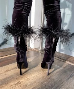 SHOP SO REAL Footwear Elle Woods Velour Boot