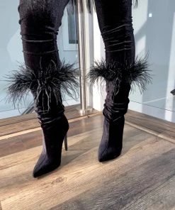 SHOP SO REAL Footwear Elle Woods Velour Boot