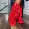 SHOP SO REAL Footwear Reverse Cowgirl Fringe Boots