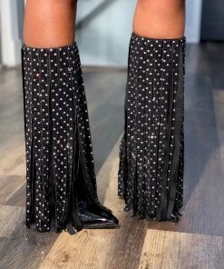 SHOP SO REAL Heels Showgirl Fringe Boots