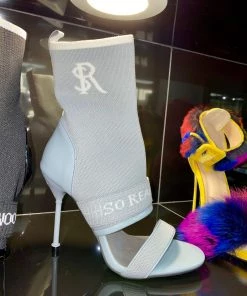 SHOP SO REAL Knitted Bootie Sandal