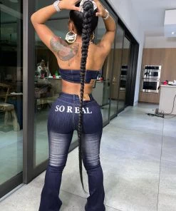 SHOP SO REAL Denim Throwback Sets