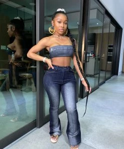 SHOP SO REAL Denim Throwback Sets