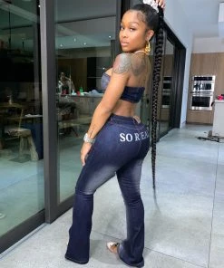 SHOP SO REAL Denim Throwback Sets