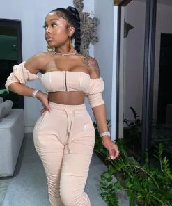 SHOP SO REAL Bottoms Stacked Sweats