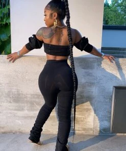 SHOP SO REAL Bottoms Stacked Sweats