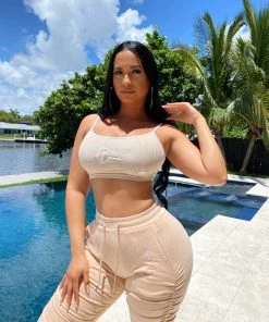 SHOP SO REAL Rib Crop Top Tops