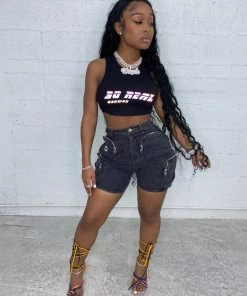 SHOP SO REAL Tops Cool Crop Top