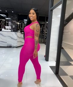 SHOP SO REAL Malibu Hottie Set - Hot Pink Sets