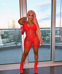 SHOP SO REAL Lace/Net All Net