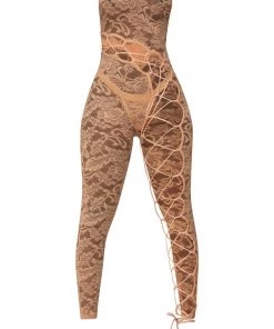 GSUWOO Lace/Net Silence Suit