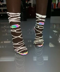 SHOP SO REAL Illusion Rainbow Heels