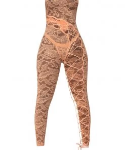 GSUWOO Lace/Net Silence Suit