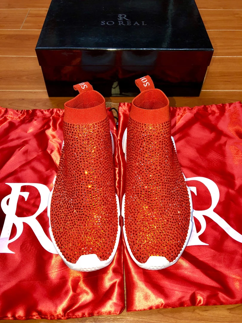 SHOP SO REAL Footwear Tangerine Crystal Speed π 3 SHOP SO REAL Footwear Tangerine Crystal Speed π