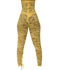 GSUWOO Lace/Net Silence Suit