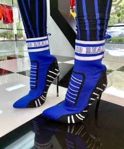 SHOP SO REAL Footwear Crystal Sport Heels