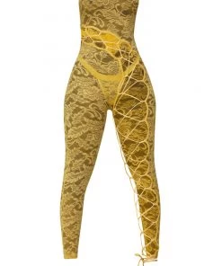 GSUWOO Lace/Net Silence Suit